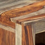  Komoda siva 100 x 30 x 50 cm od masivnog drva akacije | Eponuda.ba