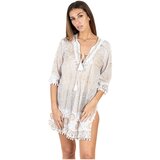 Isla Bonita By Sigris Kratke obleke Kurta Bela | Shoptok.si