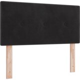 vidaXL Box Spring krevet s madracem crni 100x200 cm baršun | shoptok.hr