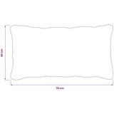  Presvlaka za jastuk 6 kom. HEERLEN Svjetloplava 40 x 70 cm | shoptok.hr