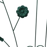  Vrtna Ograda Rešetkasti 3 pcs Zelena 112 x 40 cm Čelik | shoptok.hr
