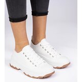 Gemre White Sneakers with Thick Soles Salsana | shoptok.hr