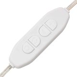  Zidno ogledalo bez okvira s LED svjetlima okruglo stakleno | shoptok.hr