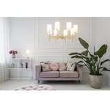  Argon 5055 - Luster na šipci ABRUZZO 8xE14/7W/230V mesing/zelena | Eponuda.com