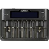 Voltcraft CC-8 Punjač dugmastih baterija LiIon, LiFePO, NiMH, NiCd A, Mignon (AA), Micro (AAA), Mini (AAAA), Baby (C), Sub-C Cijene