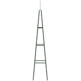  Vrtni stalci za penjačice 2kom tamnozeleni 35x35x195 cm željezo | Eponuda.com