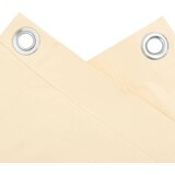 Balkonski zaslon za privatnost krem 1000 x 120 cm PVC | shoptok.hr