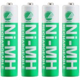 Deltaco Ultimate Ni-Mh polnilna, velikost LR03/AAA, 1000mAh, pakiranje 4 kose | Shoptok.si