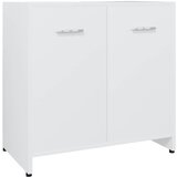 Maison Chic Kopalniška omarica - Kopalniški kabinet bela 60x33x61 cm iverna plošča, (21794572) Cene