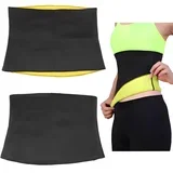 Neoprenski fitness pojas CO - 40432 - Crna / Žuta / M