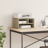  Stalak za pisač boja hrasta 40 x 32 x 22,5 cm konstruirano drvo | shoptok.hr