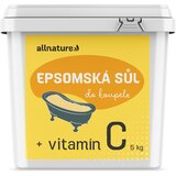 Allnature Epsom salt Vitamin C sol za kupku s vitaminom C 5000 g Cijene