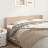  Uzglavlje s ušima boja cappuccina 203x16x78/88 cm umjetna koža | shoptok.hr