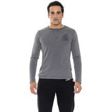Leone 1947 Majice z dolgimi rokavi Man T-Shirt Long Sleeves Treatments Siva Cene