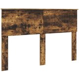  Vzglavje z vzglavjem Dimljeni oreh 140 cm Konstruiran les, (5000109369) | Shoptok.si