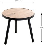 MID.YOU mizica, črna, barve hrasta | Shoptok.si