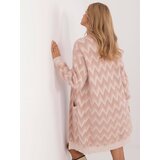 Wool Fashion Italia Cardigan-AT-SW-2340-A.00-dark pink | Shoptok.si