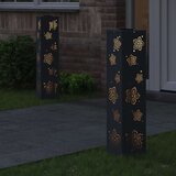  Solarna LED svjetlost za stazu 2 pcs Antracit | shoptok.hr