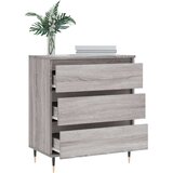  Komoda sivog hrasta sonome 60x35x70 cm od konstruiranog drva | shoptok.hr