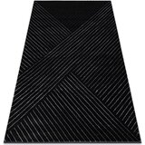 RugsX Preproge Preproga EMERALD ekskluzivno A0084 glamour, stilsk 200x290 cm Črna | Shoptok.si
