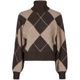 Vero Moda Puloverji VMDARLA LS ROLLNECK Kostanjeva | Shoptok.si