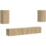  Komplet TV omaric 5 pcs Sonoma hrast Konstruiran les, (5000132191) | Shoptok.si