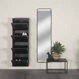 Spinder Design Crni metalni ormarić za cipele Billy – | shoptok.hr