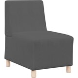 SOFA Chiar 3 pcs Tamno siva 55 x 74 x 82 cm Baršunasta tkanina | shoptok.hr