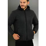 River Club Men's Black Inner Lined Waterproof And Windproof Sports Jacket.