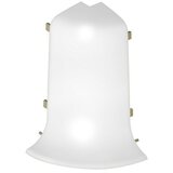 LOGOCLIC Zunanji vogalnik (Bela, 2 kos, Primerno za: Robovi za kabelske kanale) | Shoptok.si