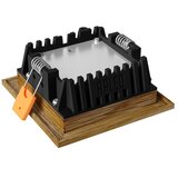  APLED - Ugradna LED SQUARE WOODLINE LED/3W/230V 3000K 9x9 cm masivni hrast | Eponuda.com
