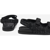 Resti Black women's fabric sandals Desotty- Footwear | ePonuda.com