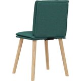  Jedilni stoli 6 kosov temno zeleno blago, (21822264) | Shoptok.si