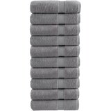 vidaXL Ručnici za tuširanje SOLUND 10 kom sivi 70x140 cm 600 gsm Cijene