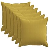  Presvlaka za jastuk 6 kom. HOUTEN Svijetlo zelena 55 x 55 cm - Svijetlo zelena 55 x 55 cm 6 | shoptok.hr