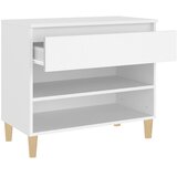 Ormarić za cipele bijeli 70 x 36 x 60 cm od konstruiranog drva | shoptok.hr