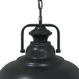 vidaXL obesek svetilka E27 črna Ø 31 cm železo | Shoptok.si