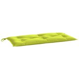  Jastuk za vrtnu klupu jarkozeleni 100x50x7 cm od tkanine Oxford | shoptok.hr