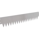  Ograda oko Travnjaka 20 pcs 103 x 20 cm metal Srebrna | Eponuda.com
