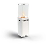 Planika Faro GAS - Spoljašnji plinski kamin 142x36 cm 8kW beo + zaštitni pokrivač | Eponuda.com