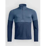 Light Zip Neck Fleece Jacket blue nunatak