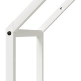  Stalak za drva bijeli 40x25x90 cm hladno valjani čelik | shoptok.hr