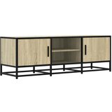 Maison Chic TV omarica - TV stojalo - Televizijska omarica sonoma hrast 120x35x41 cm inženirski les in kovina, (21701135) Cene