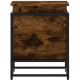  Kutija za pohranu boja hrasta 40x40x51,5 cm konstruirano drvo | shoptok.hr