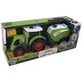traktor Class Axion 870 + ovijalnik za bale, 28 cm