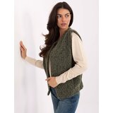 RUE PARIS Vest-IT-KZ-FL9622.29P-khaki u