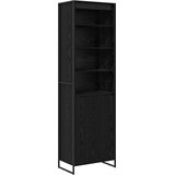  Visoki ormari Crni hrast 60 x 36 x 200 cm Konstruirano drvo | shoptok.hr