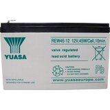 Yuasa REW 45 - 12 REW45/12 svinčeni akumulator 12 V 8 Ah svinčevo-koprenast (ŠxVxG) 151 x 97 x 64mm ploščati vtič, 6,35mm nizko samopraznjenje, nizki, (20438517) | Shoptok.si