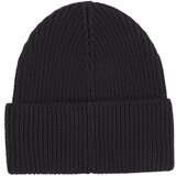 Calvin Klein Jeans Ck Metal Chunky Rib Beanie Crna | shoptok.hr