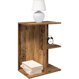 vidaXL Nočna omarica 2 kosa starinski les 46,5x29x61 cm inženirski les | Shoptok.si